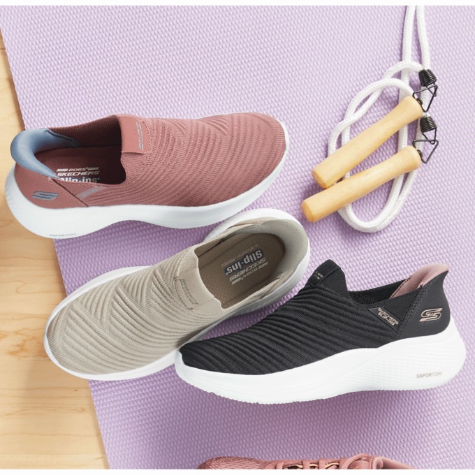 BOBS Women's Slip-Ins Infinity Daily Vision Slip-Ons by Skechers, , large