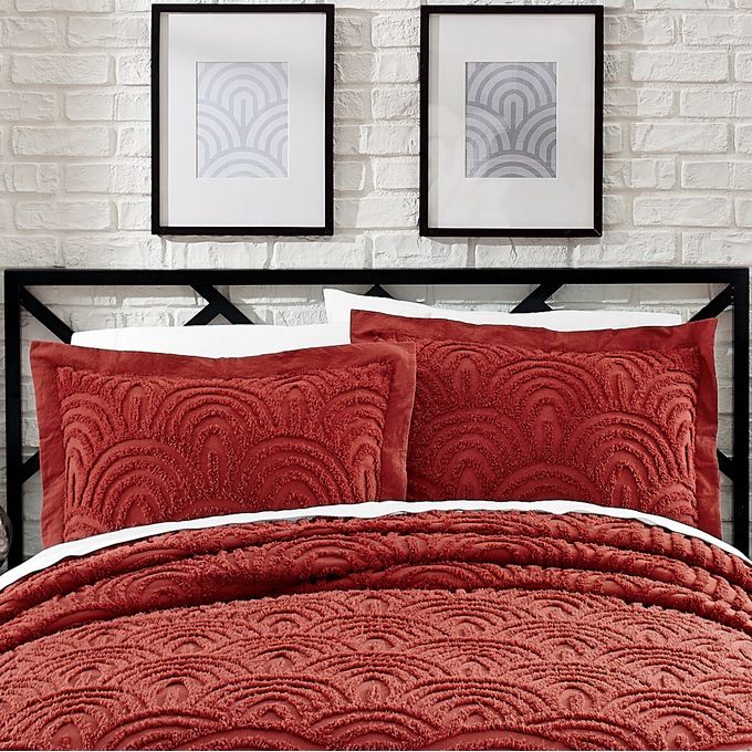 Deco Chenille Sham, , large