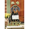 Chunky Wood Lit St. Patty's Dog, , large