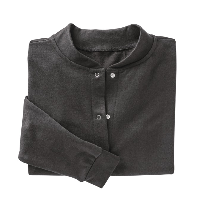 Snap-Front Cotton-Blend Women's Cardigan, , large