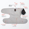 Calming Heat Massaging Knee Wrap, , large