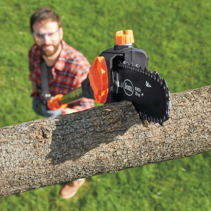 Scotts 20V Cordless Pole Saw, , large
