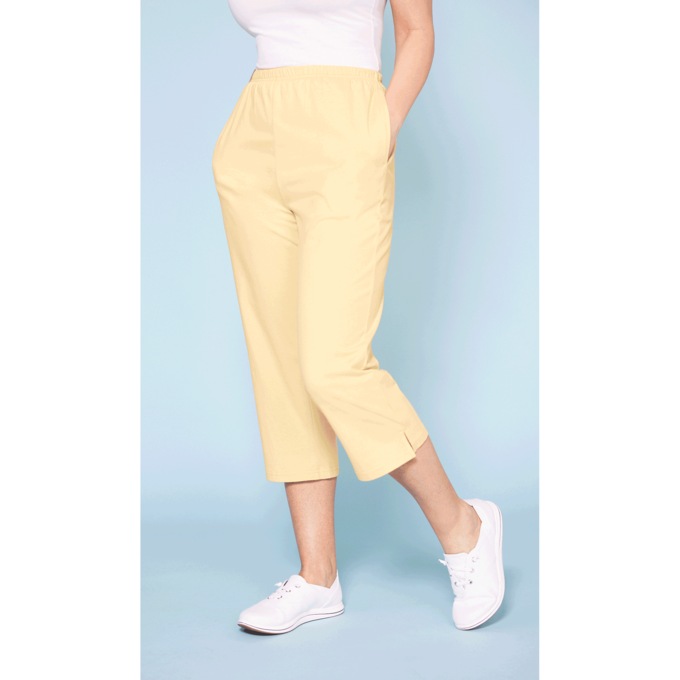 Knit Capri, Sand Dollar, large