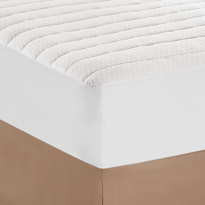Copper-Infused Mattress Pad, , large