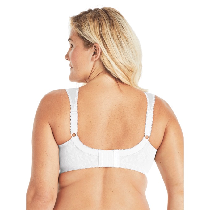 Playtex&reg; 18 Hour&reg; Comfort-Strap Bra, White, large