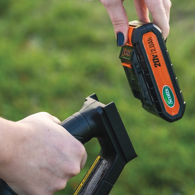 Scotts 20V Cordless Trimmer & Blower Combo, , large