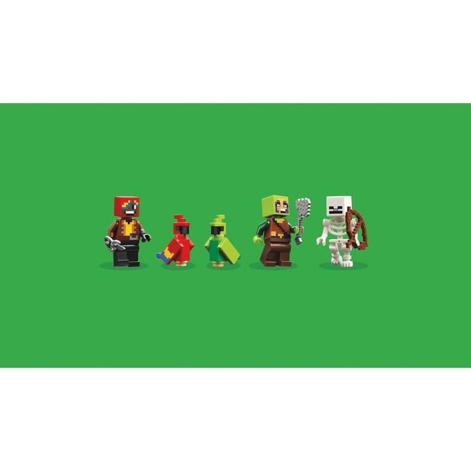 LEGO Minecraft The Parrot Houses, , large
