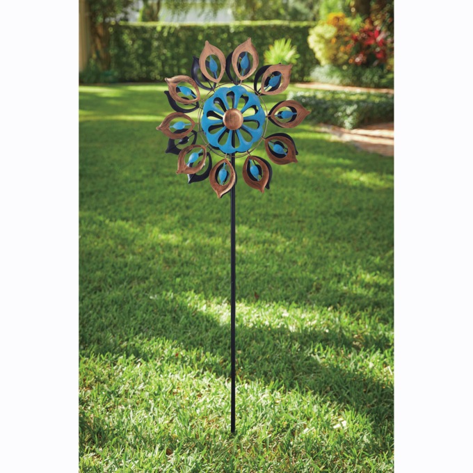 Feather and Jewel Spinner Stake, Multi, large