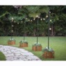 Planter Box with String Light Post, , large