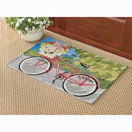 Indoor/Outdoor Summer Ride Mat - 24" x 36", , large