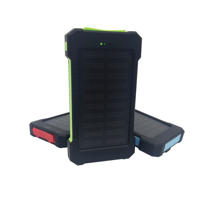 10,000mAh Solar Power Bank, , large