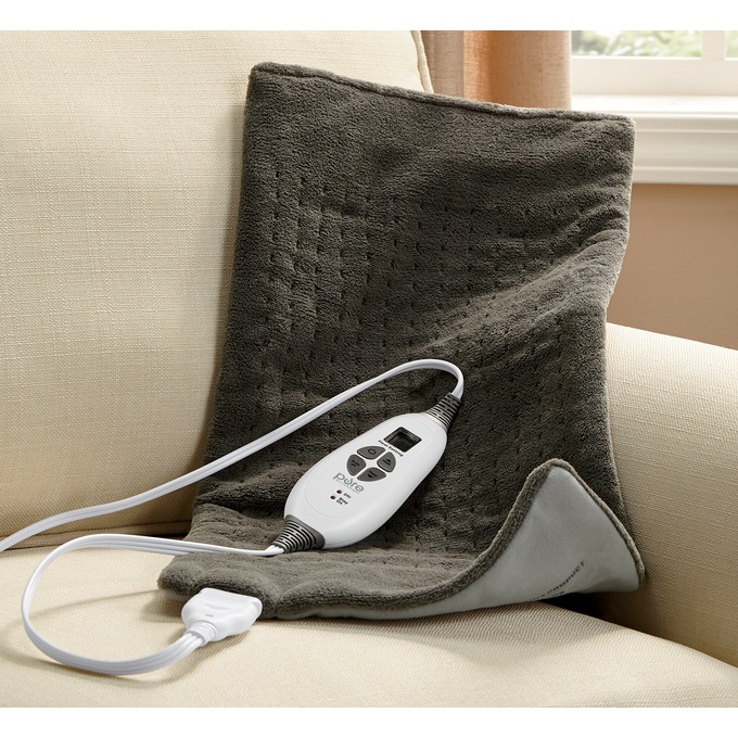 Pure Enrichment XL Heating Pad, Gray, large