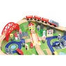100-Piece Wooden Train Table Set with Storage, Multi, large