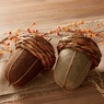 Fall Burlap Acorn D&eacute;cor, , large