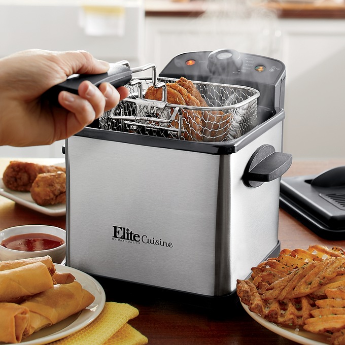 Elite Cuisine Mini Deep Fryer Ginny S