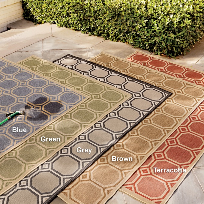 Mosaic Indoor/Outdoor Rug, , large