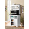 Katie Microwave Stand with Hutch, , large