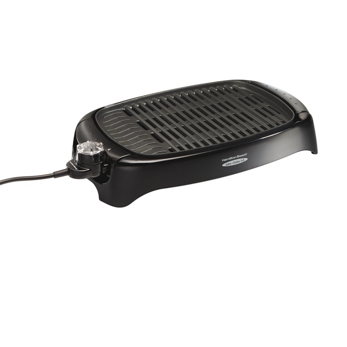 Hamilton Beach Health Smart Indoor/Outdoor Grill, , large