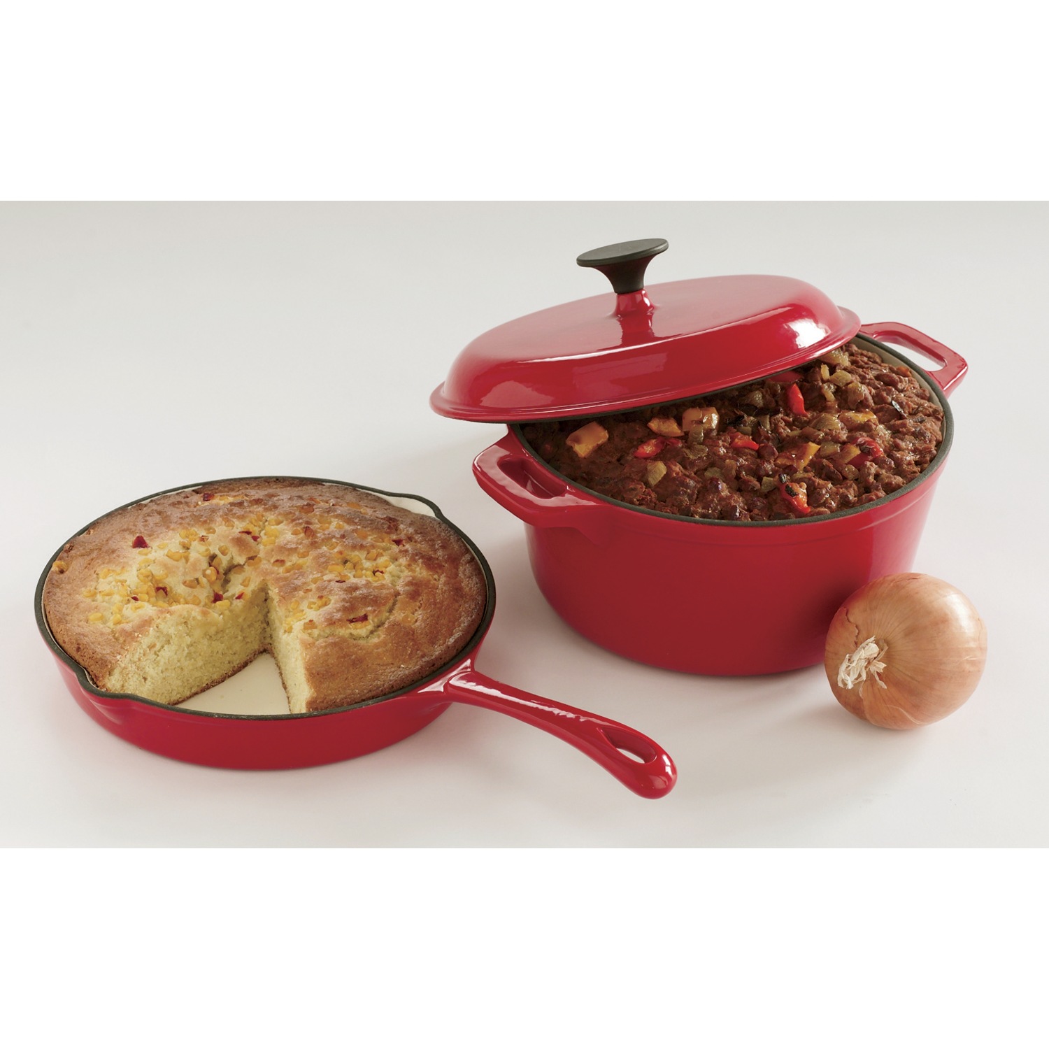 3Piece Porcelain Cast Iron Starter Set Ginny's