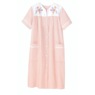Embroidered Striped Duster, , large