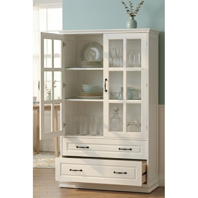 Dawson Media Display Cabinet, , large