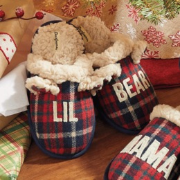 Dearfoams Kids&#39; Li&#39;l Bear Scuff, , large