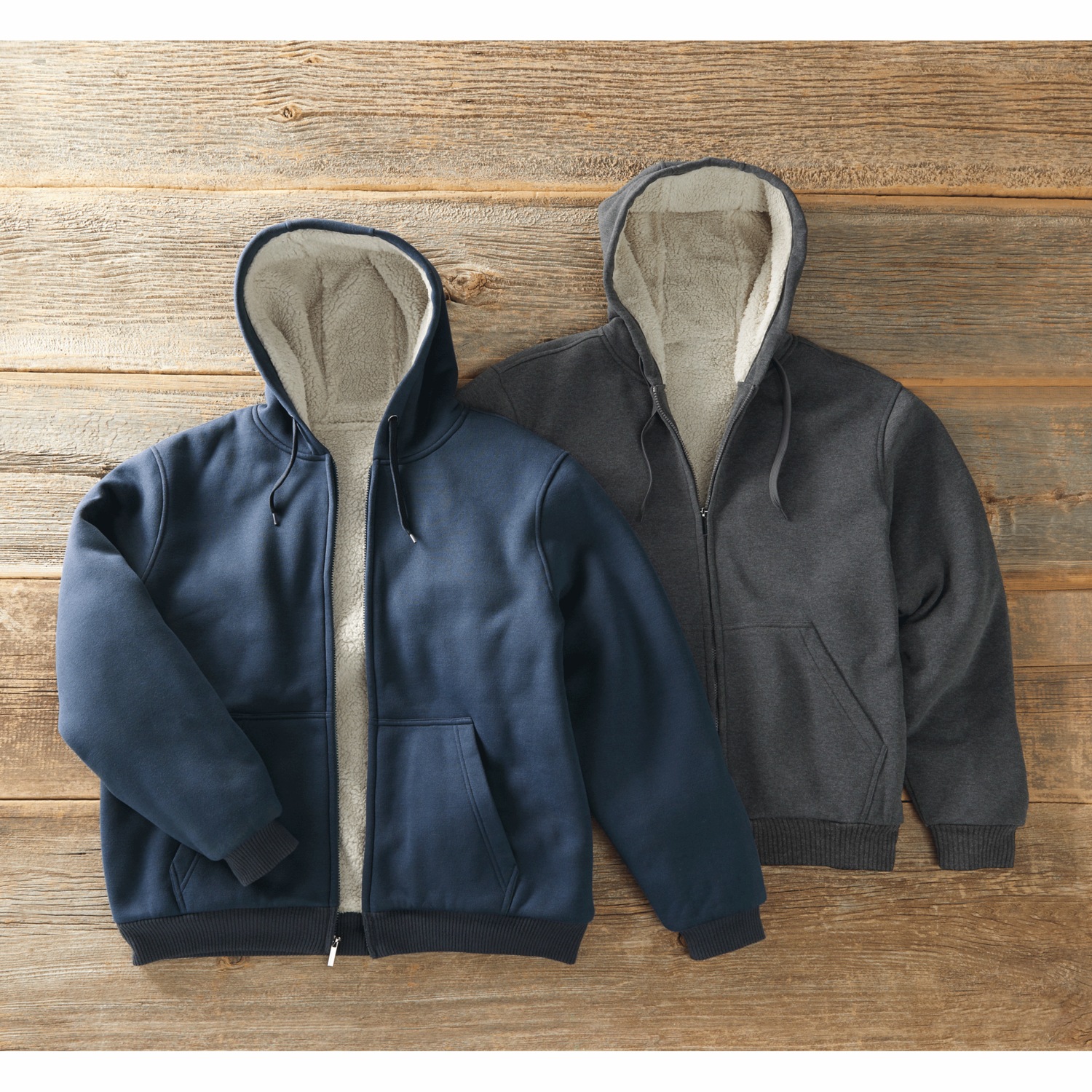 Fleece lined hoodie outlet