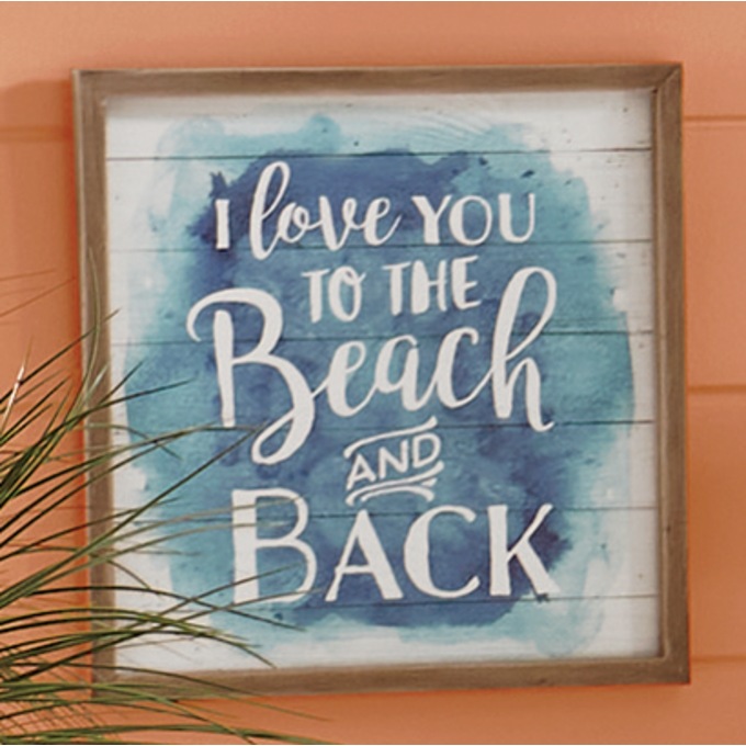 At The Beach Wall Art, , large