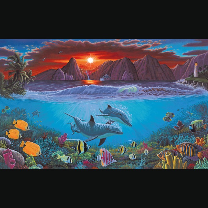 Adult Pre-Printed Paint-by-Number Kit, , large