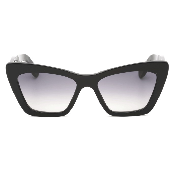 Salvatore Ferragamo Cat-Eye Sunglasses, Black Gray Gradient, large