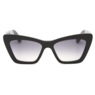 Salvatore Ferragamo Cat-Eye Sunglasses, Black Gray Gradient, large