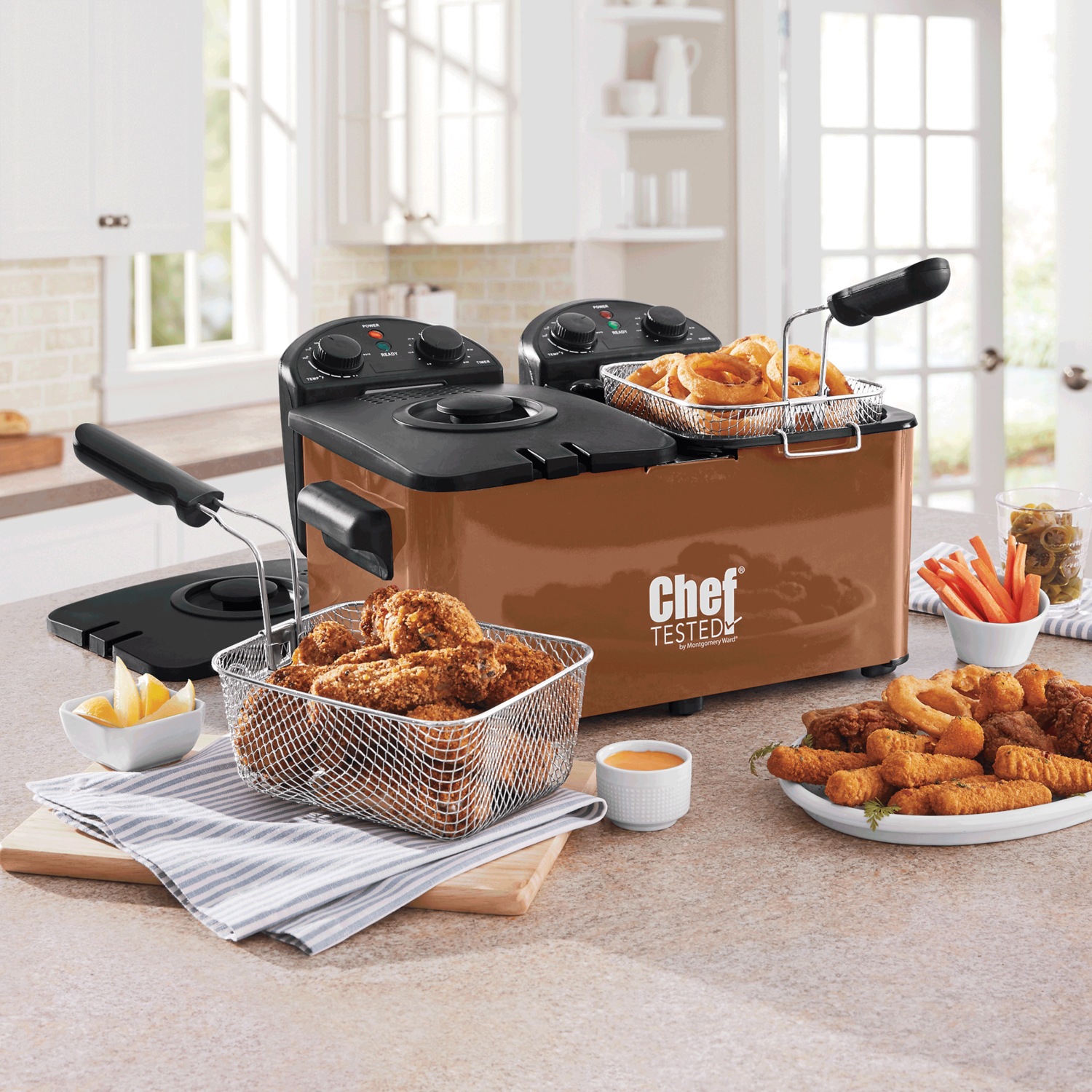 Chef Tested Double Tank Deep Fryer by Wards Ginny's