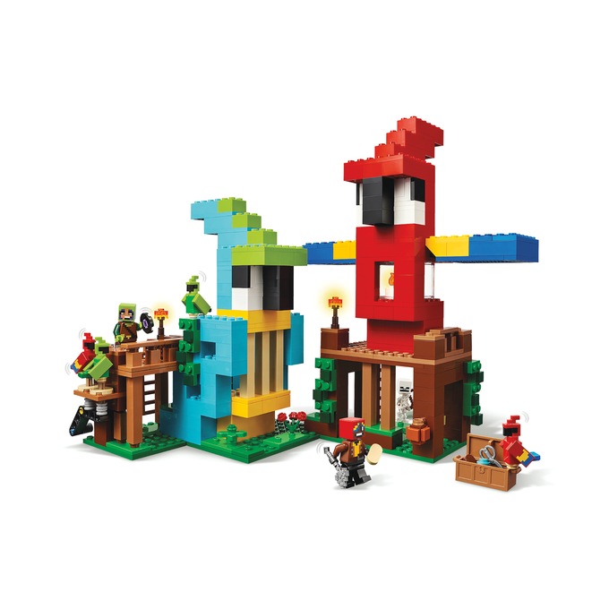 LEGO Minecraft The Parrot Houses, , large