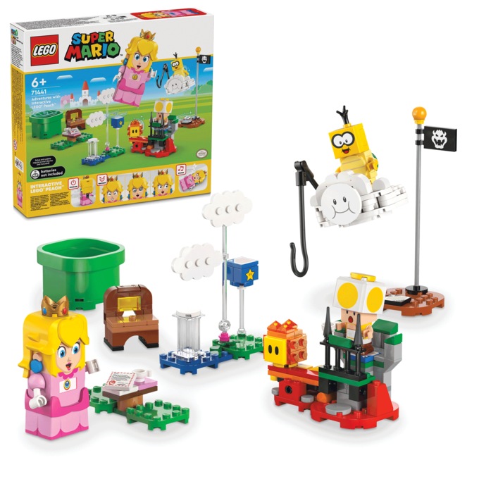 LEGO Adventures with Interactive LEGO Peach, , large
