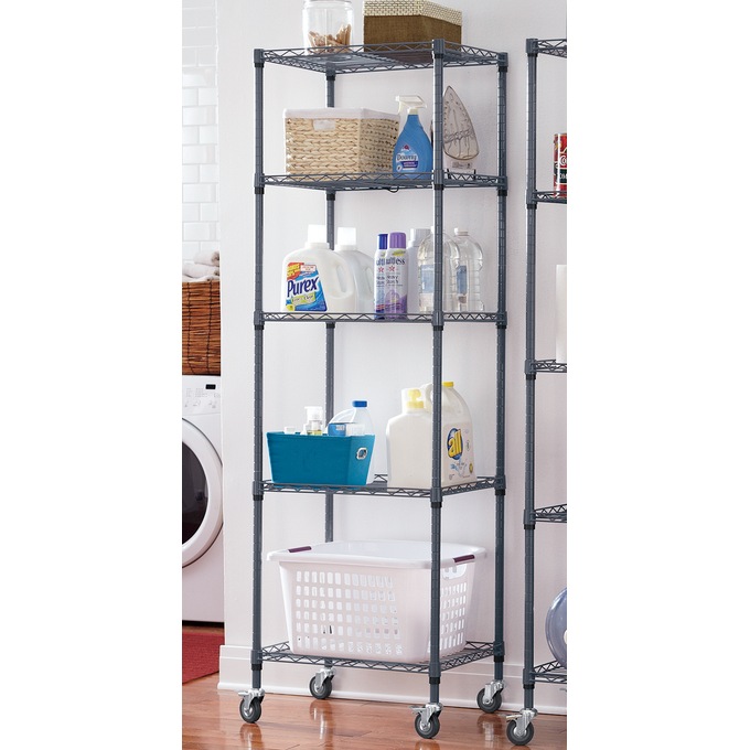 5 Tier Mobile Tower Shelf, , large