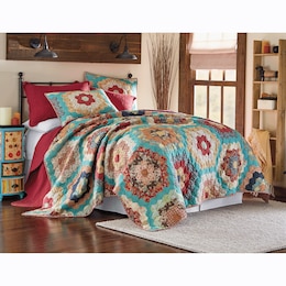 Loretta Oversized Quilt and Sham, , large