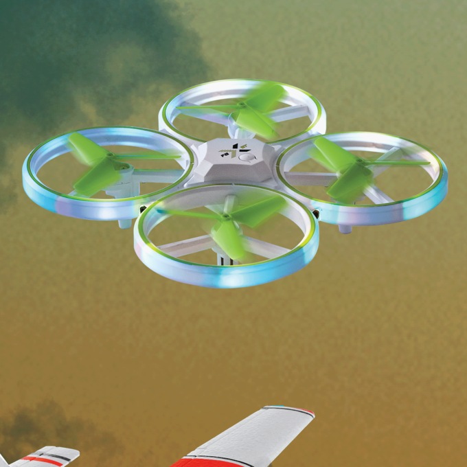 【あす楽対応】 Four-Axis RC Night Ginny's | Drone 