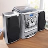 6-in-1 Music System with Deluxe Turntable, iPod/MP3, AM/FM, CD Player & Cassette, , large