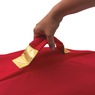 Simplify Rolling Christmas Tree Bag, Red, large
