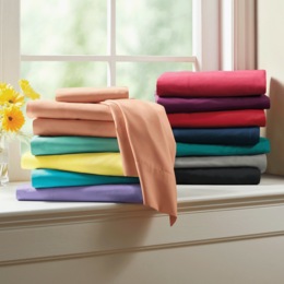 Color Connection Microfiber Sheet Set, , large