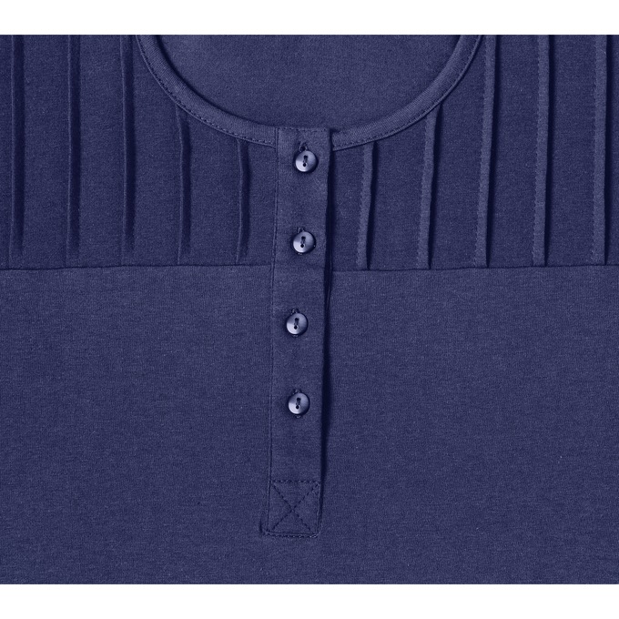 Easy Essentials&trade; Long-Sleeve Pintuck Top, , large