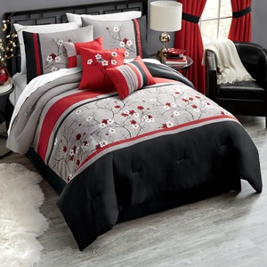 Cherry Blossom 7-Piece Bed Set, , large