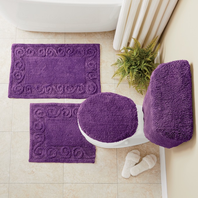 5-Piece Scroll Bath Set, , large