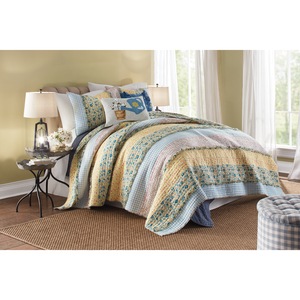 Bluebell Oversized Quilt, , large