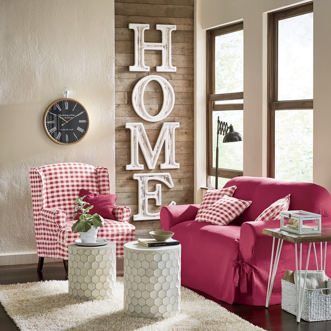 Set of 2 White Metal Tables, , large