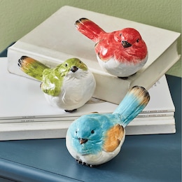 Set of 3 Bright Birds, , large