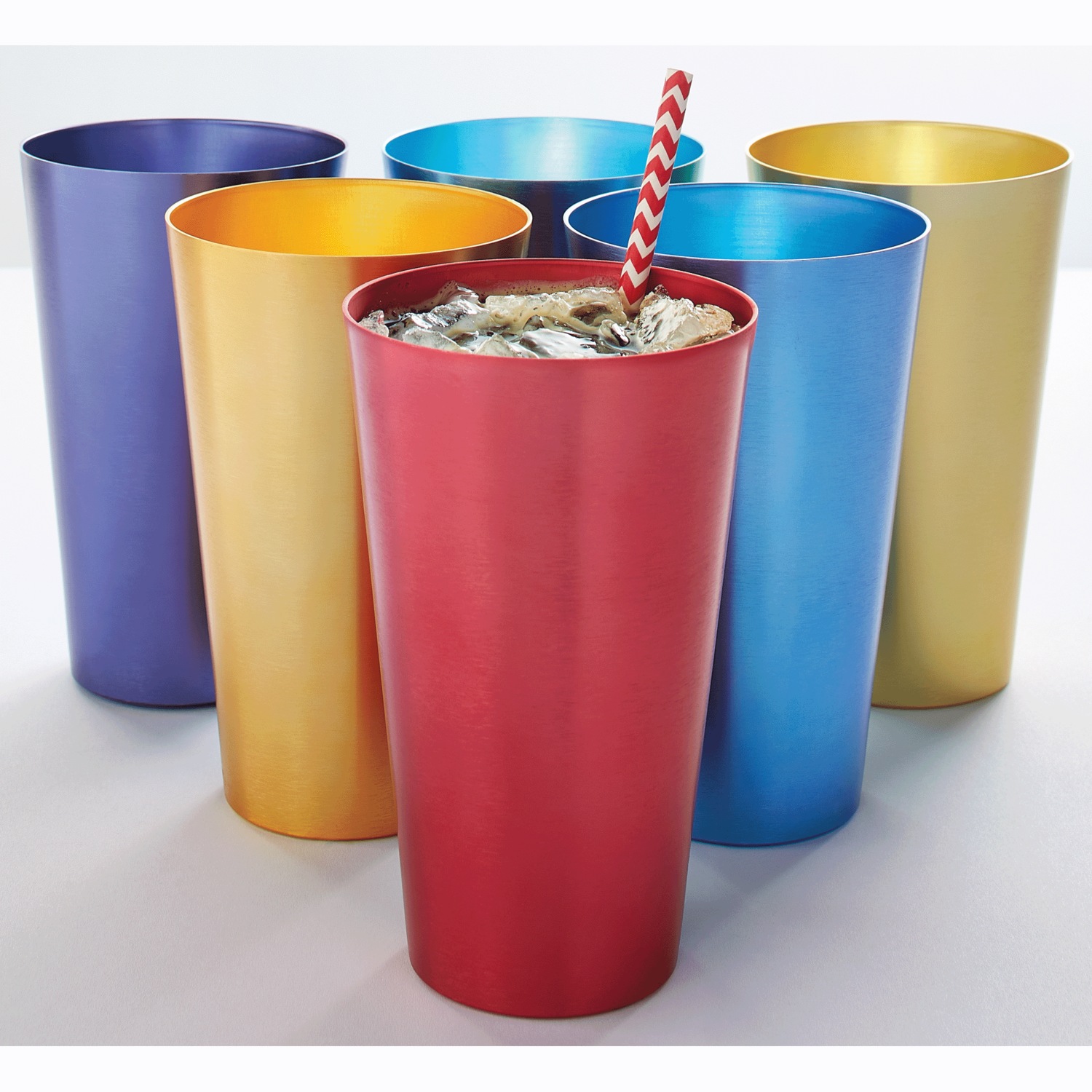 Set of 6 Aluminum Tumblers Ginny's