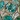 Crystal Table Lamp, Teal, swatch