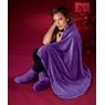 Snuggly Throw and Sock Set, , large