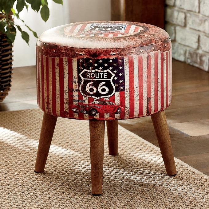Route sales 66 ottoman